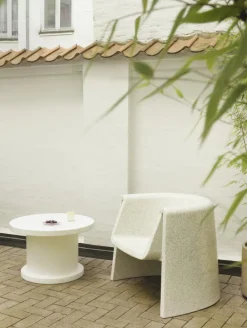 Normann Copenhagen Bit lounge chair, white