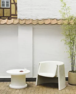 Normann Copenhagen Bit lounge chair, white