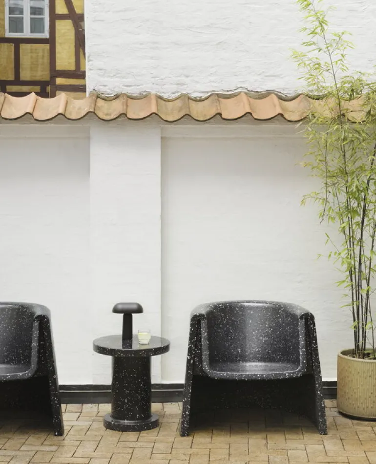 Normann Copenhagen Bit side table, black