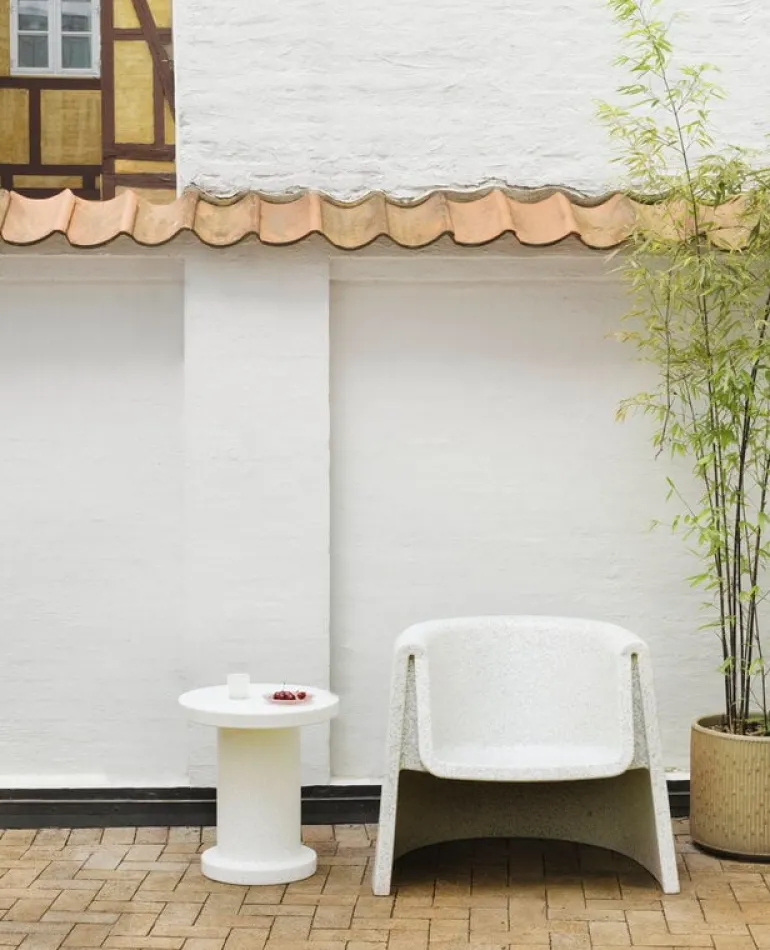 Normann Copenhagen Bit side table, white