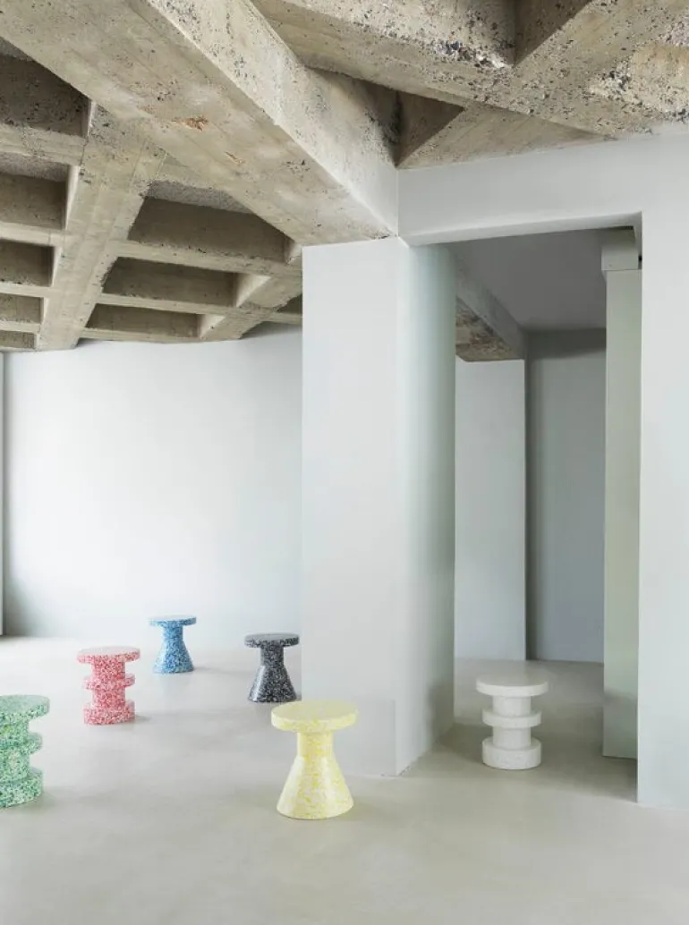 Normann Copenhagen Bit stool, stack, green