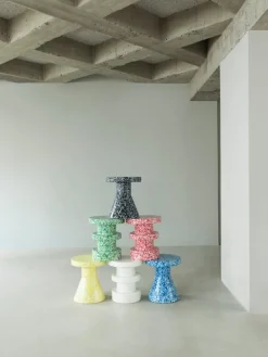 Normann Copenhagen Bit stool, cone, yellow