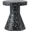 Normann Copenhagen Bit stool, cone, black - white