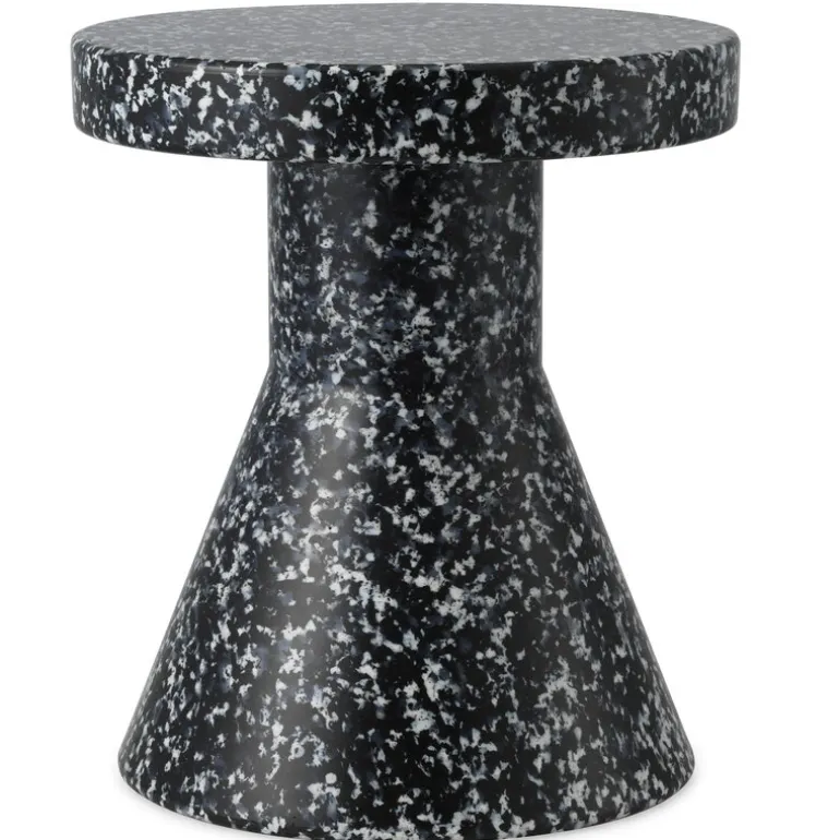 Normann Copenhagen Bit stool, cone, black - white