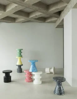 Normann Copenhagen Bit stool, black - multi