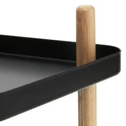 Normann Copenhagen Block table trolley, black
