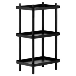 Normann Copenhagen Block shelf unit, black
