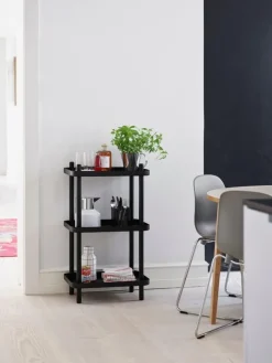 Normann Copenhagen Block shelf unit, black