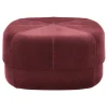 Normann Copenhagen Circus pouf, large, dark red velour