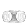 Normann Copenhagen Coil pendant, 90 cm, stainless steel