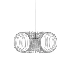 Normann Copenhagen Coil pendant, 50 cm, stainless steel