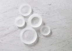 Normann Copenhagen Cosmic glass plate, 16 cm, white