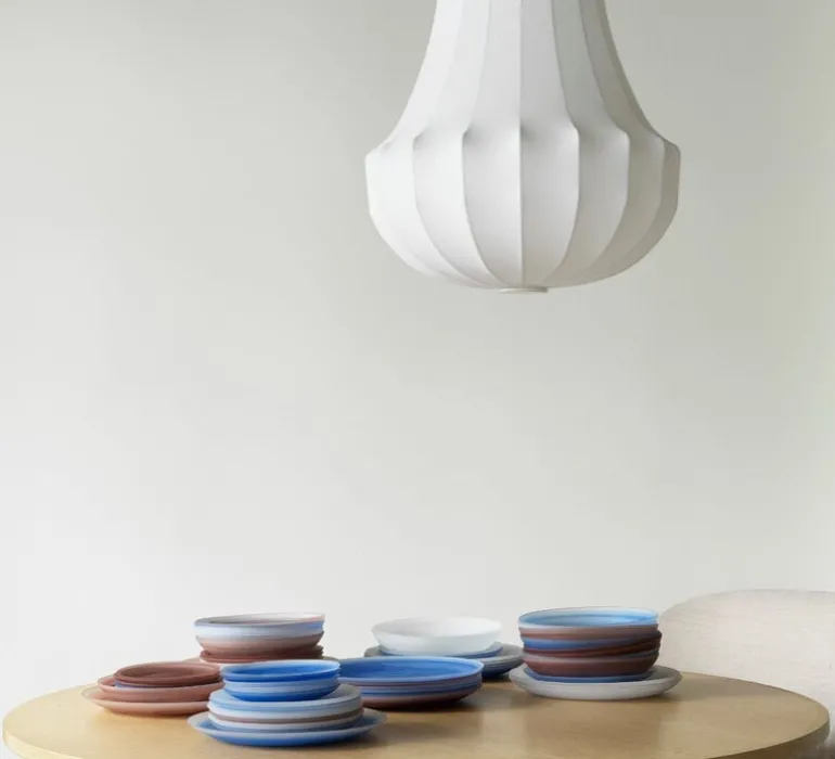 Normann Copenhagen Cosmic glass plate, 16 cm, white