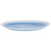 Normann Copenhagen Cosmic glass plate, 27 cm, blue