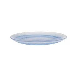 Normann Copenhagen Cosmic glass plate, 21 cm, blue