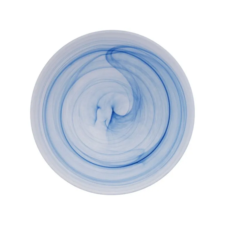 Normann Copenhagen Cosmic glass plate, 21 cm, blue