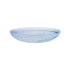 Normann Copenhagen Cosmic deep glass plate, 22 cm, blue
