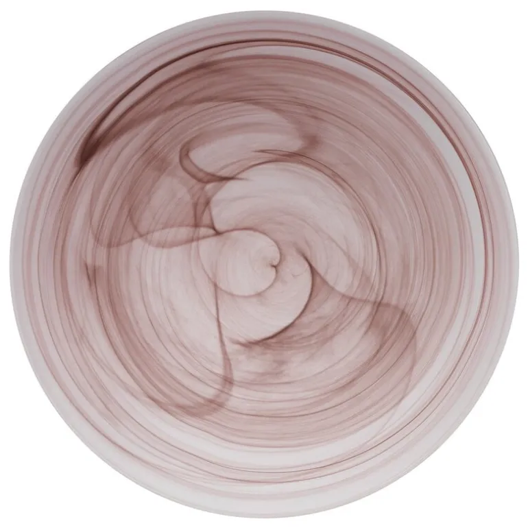 Normann Copenhagen Cosmic glass plate, 27 cm, brown