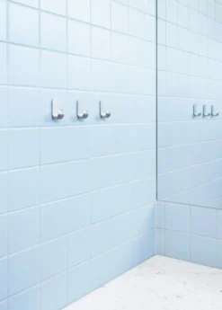 Normann Copenhagen Curve mini hook, 2 pcs,  matt silver