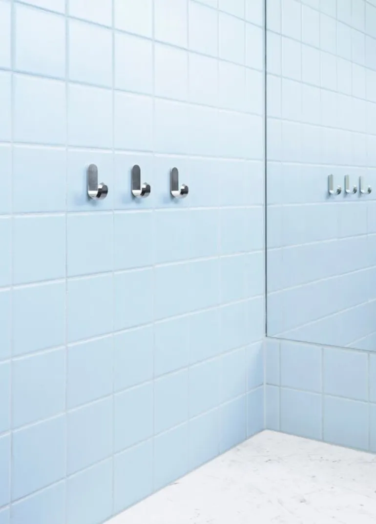 Normann Copenhagen Curve mini hook, 2 pcs, silver