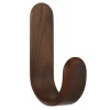 Normann Copenhagen Curve hook, walnut