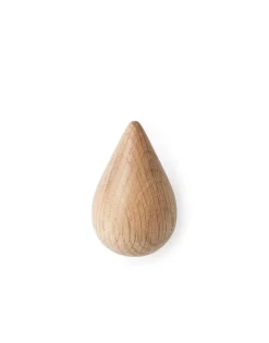 Normann Copenhagen Dropit hook large, set of 2, nature