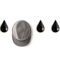 Normann Copenhagen Dropit hook small, set of 2, black