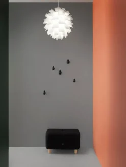 Normann Copenhagen Dropit hook small, set of 2, black