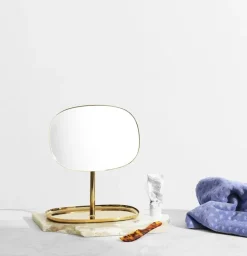 Normann Copenhagen Flip mirror, brass