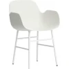 Normann Copenhagen Form armchair, white steel - white
