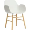 Normann Copenhagen Form armchair, white - oak