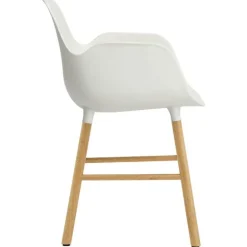Normann Copenhagen Form armchair, white - oak