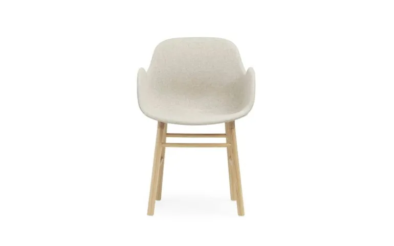 Normann Copenhagen Form armchair, oak - Main Line Flax 20