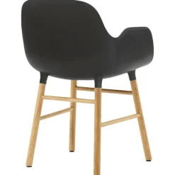 Normann Copenhagen Form armchair, black - oak