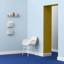 Normann Copenhagen Form armchair, black steel - black