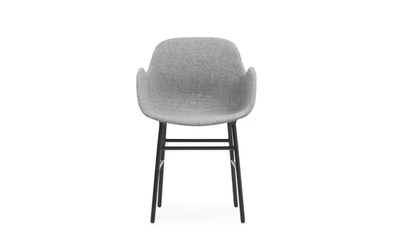 Normann Copenhagen Form armchair, black steel - Synergy 16