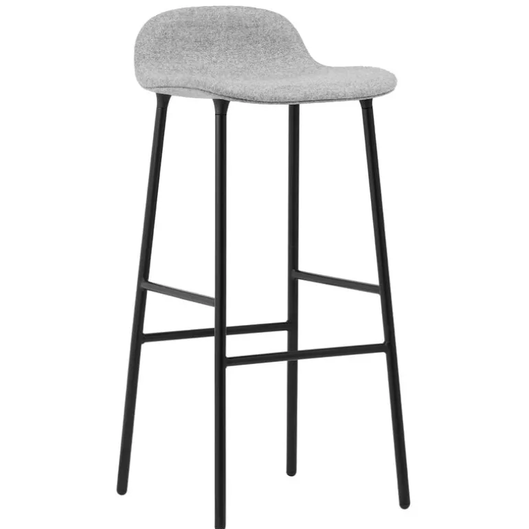 Normann Copenhagen Form bar stool, 75 cm, black steel - Synergy 16