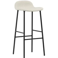 Normann Copenhagen Form bar stool, 75 cm, black steel - Main Line Flax 20