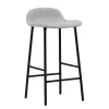 Normann Copenhagen Form bar stool, 65 cm, black steel - Synergy 16