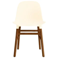 Normann Copenhagen Form chair, cream - walnut
