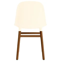 Normann Copenhagen Form chair, cream - walnut