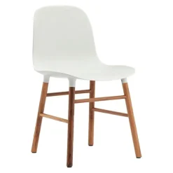 Normann Copenhagen Form chair, white - walnut