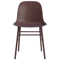 Normann Copenhagen Form chair, brown steel - brown