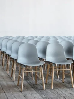 Normann Copenhagen Form chair, grey - oak