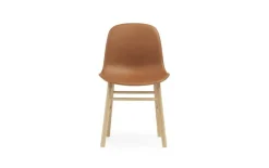 Normann Copenhagen Form chair, oak - brandy leather Ultra