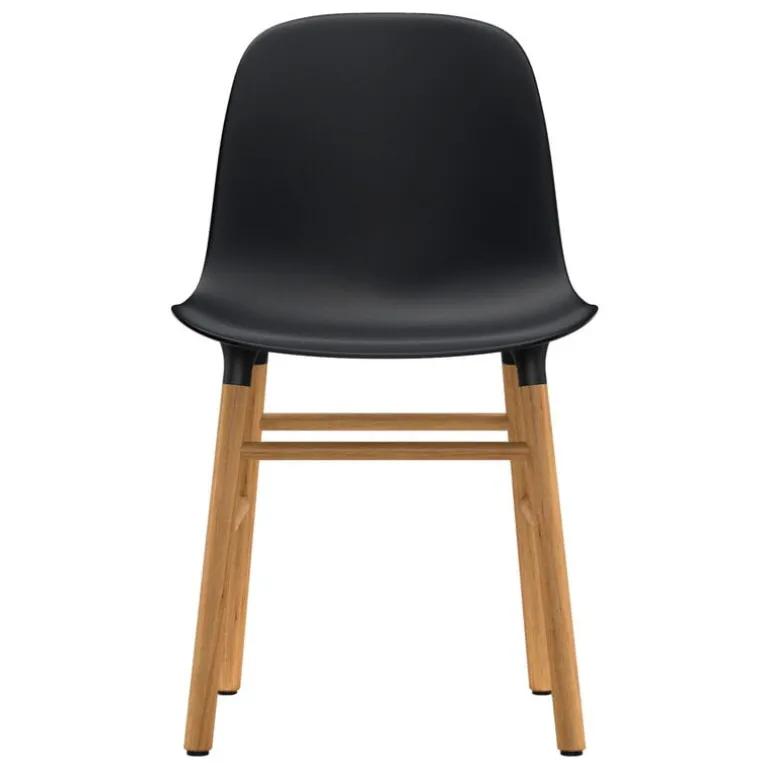 Normann Copenhagen Form chair, black - oak