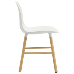 Normann Copenhagen Form chair, white - oak