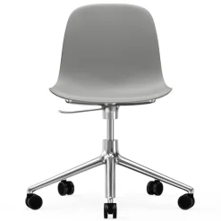 Normann Copenhagen Form Swivel 5W Gaslift chair, aluminium - grey