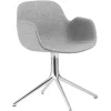 Normann Copenhagen Form Swivel 4L armchair, aluminium - Synergy 16