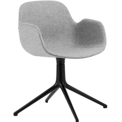 Normann Copenhagen Form Swivel 4L armchair, black - Synergy 16